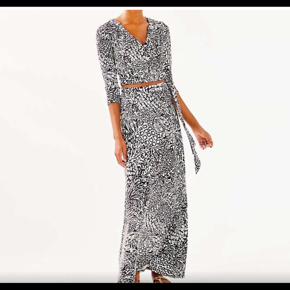 Lily Pulitzer NWT Ruari Ballet Top and Maxi Skirt